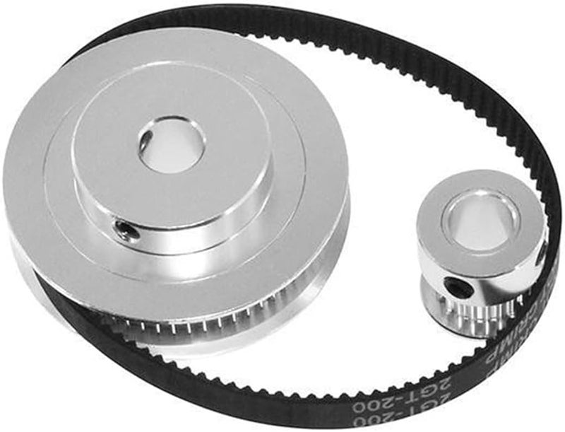 Lfang GT2 Timing Pulley 20T8 60T10 5mm 8mm Reduction 3 1 Belt Width 6mm For 3D Printer Accessories 200mm - Image 1